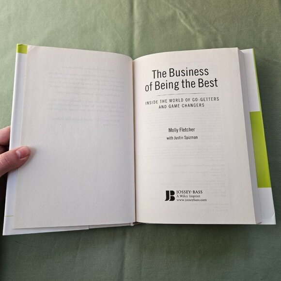The Business of Being the Best by Molly Fletcher Hardcover Self Help Book - Picture 2 of 9